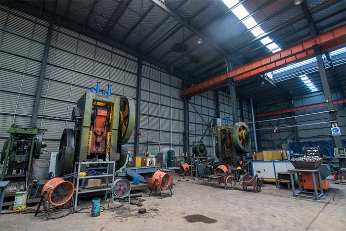 嘉兴网架配件-锥头加工车间